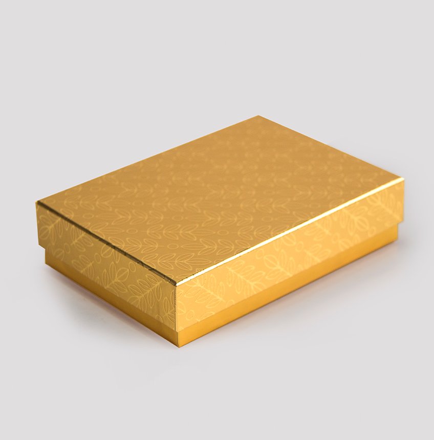 Chocolate Box in Gold 