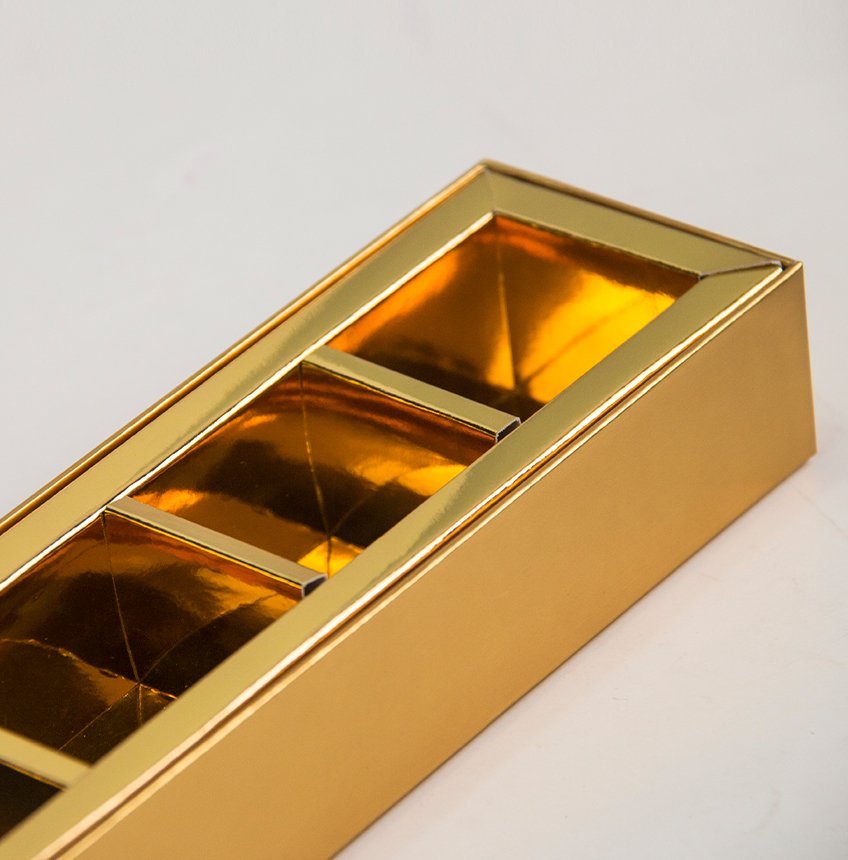 Chocolate Box in Gold 