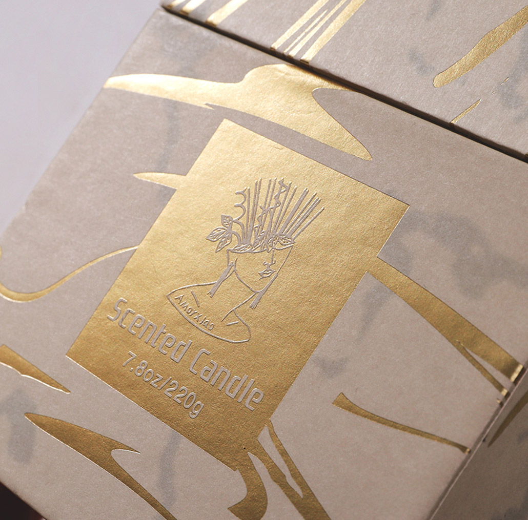 Two Piece Gift Box for Candle