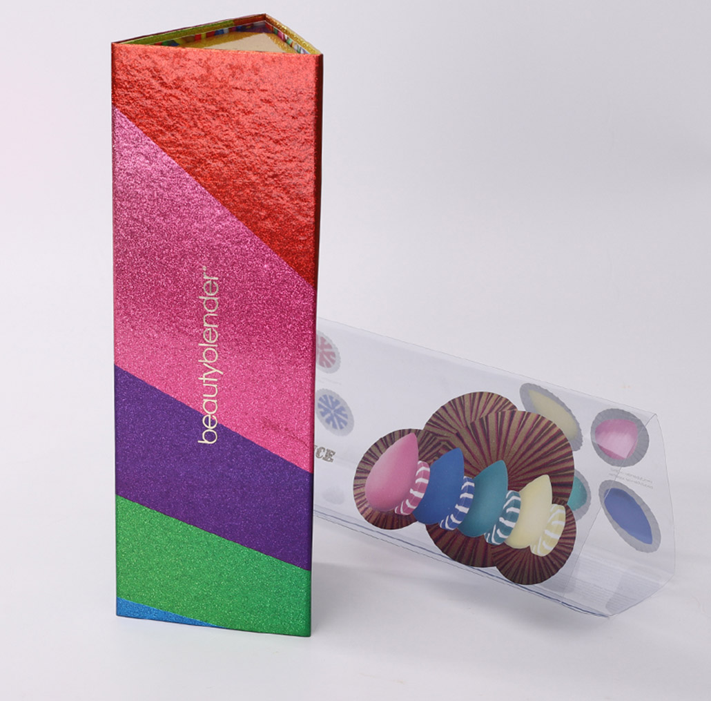 Foldable Triangle Shaped Gift Box