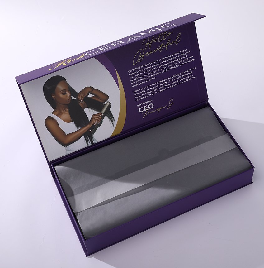Magnet Closed Gift Box for Hair Curler