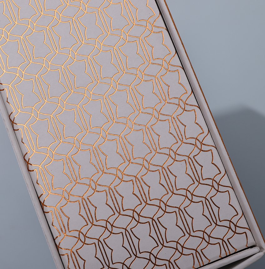 Rose Gold Foil on Luxury Gift Box