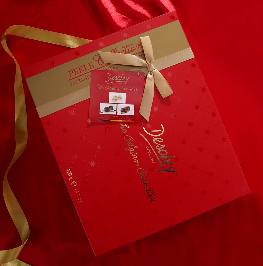 Customized Gold Foil Design on Gift Box