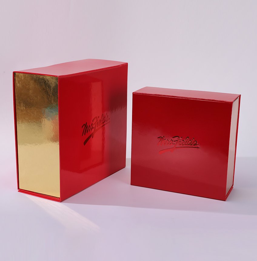 One Piece Gift Box with Logo Embossed