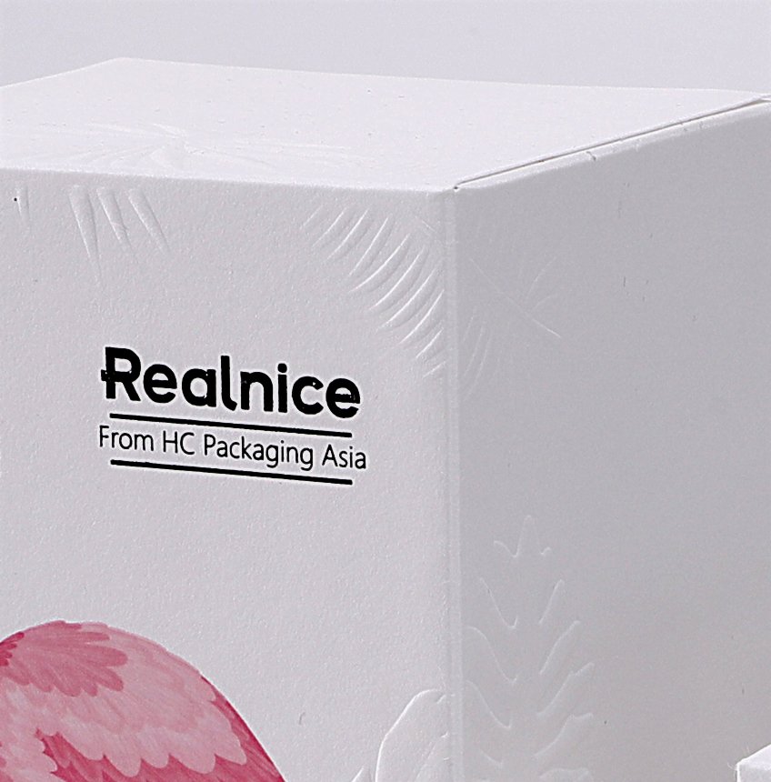 High Build Embossing on Gift Box