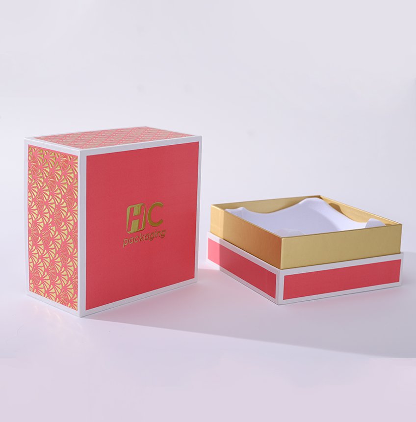 High End Gift Box with Customized Relief