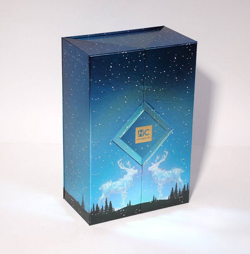 Christmas Calendar with 24 Drawers