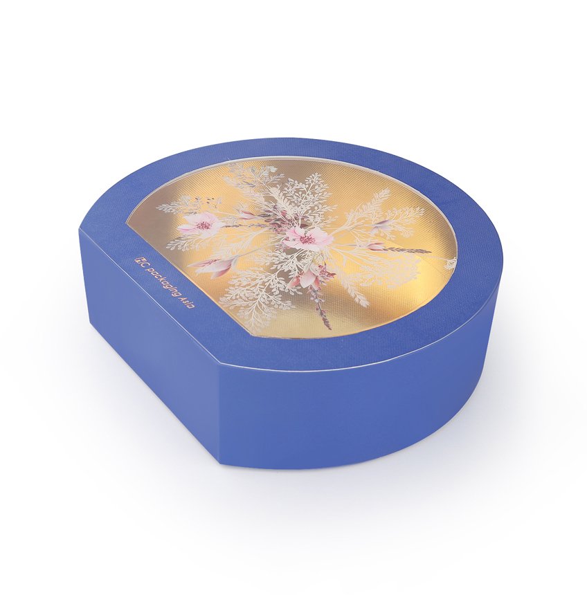 Round Box for Perfume by UV Printing