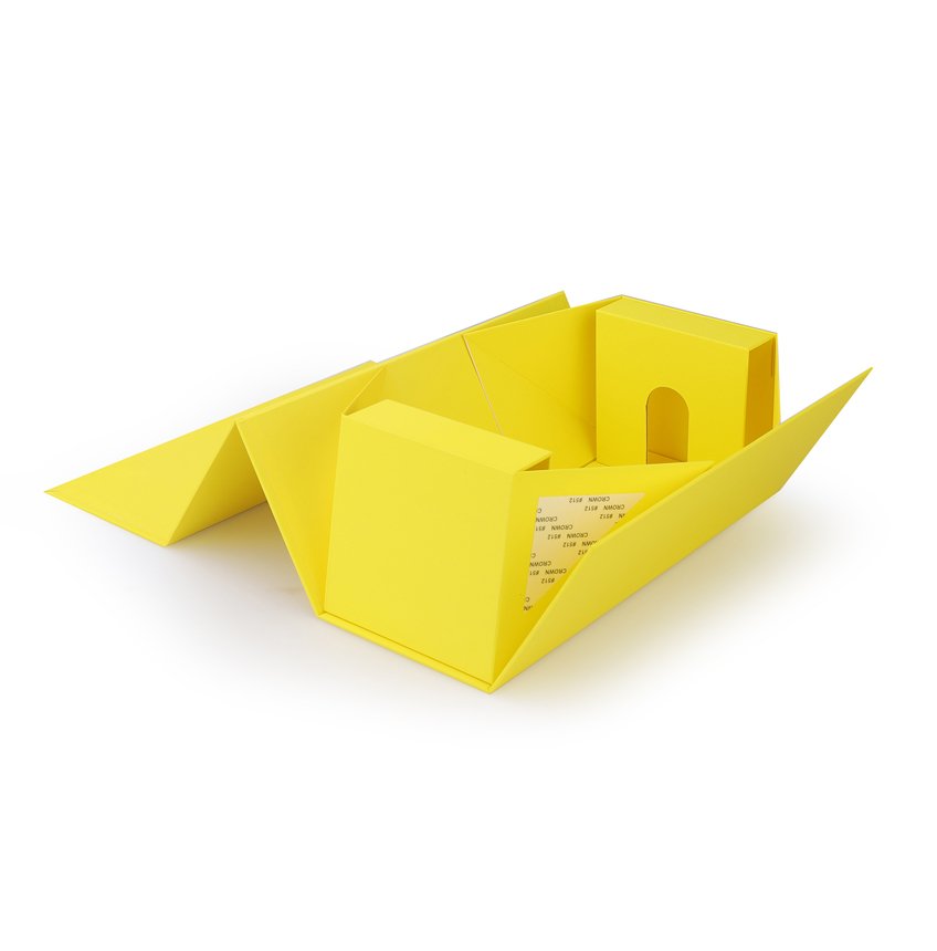 Foldable Box with Magnet Closure for Wine 