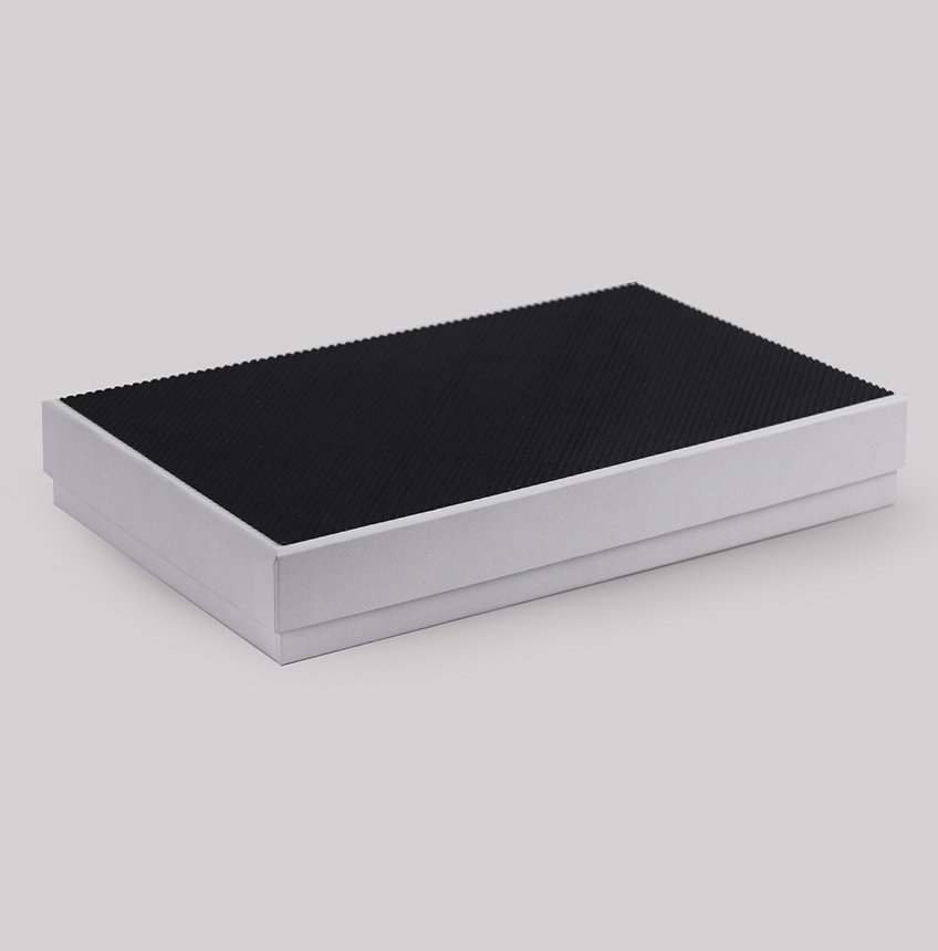 Two Piece Chocolate Box with Textures