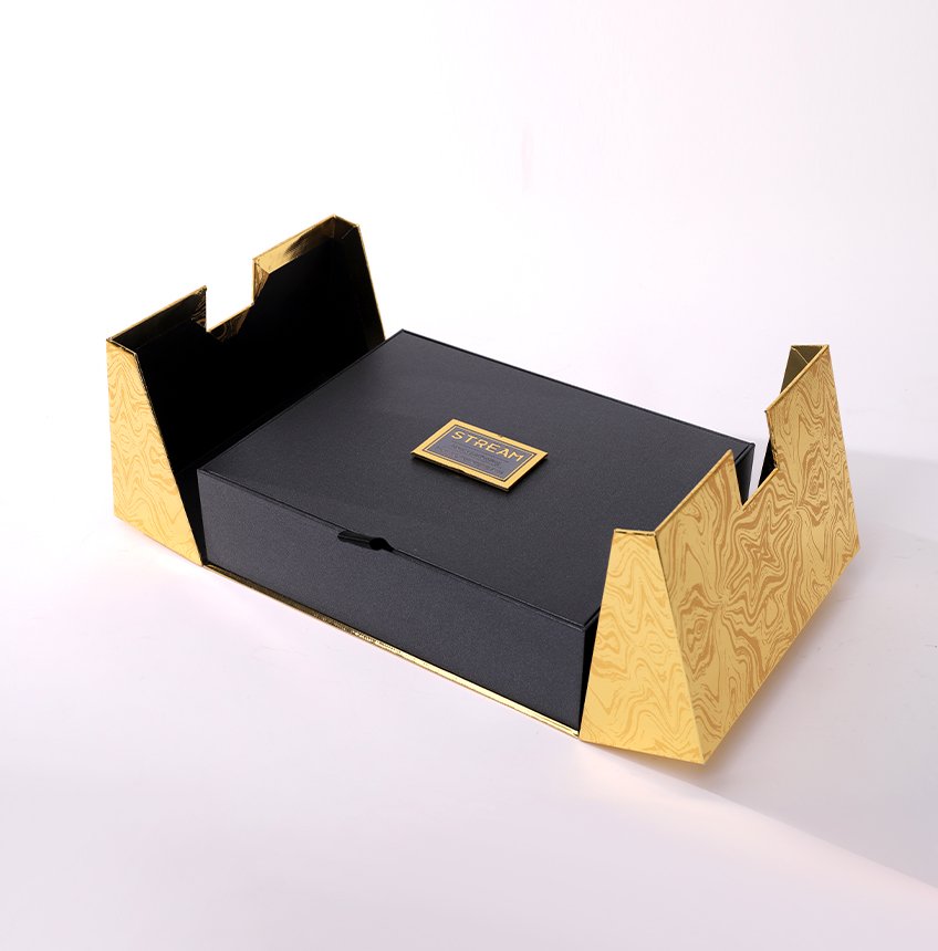 Gold Box with Patterns