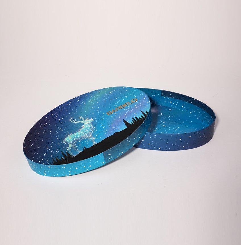 Chocolate Box with Holiday Design