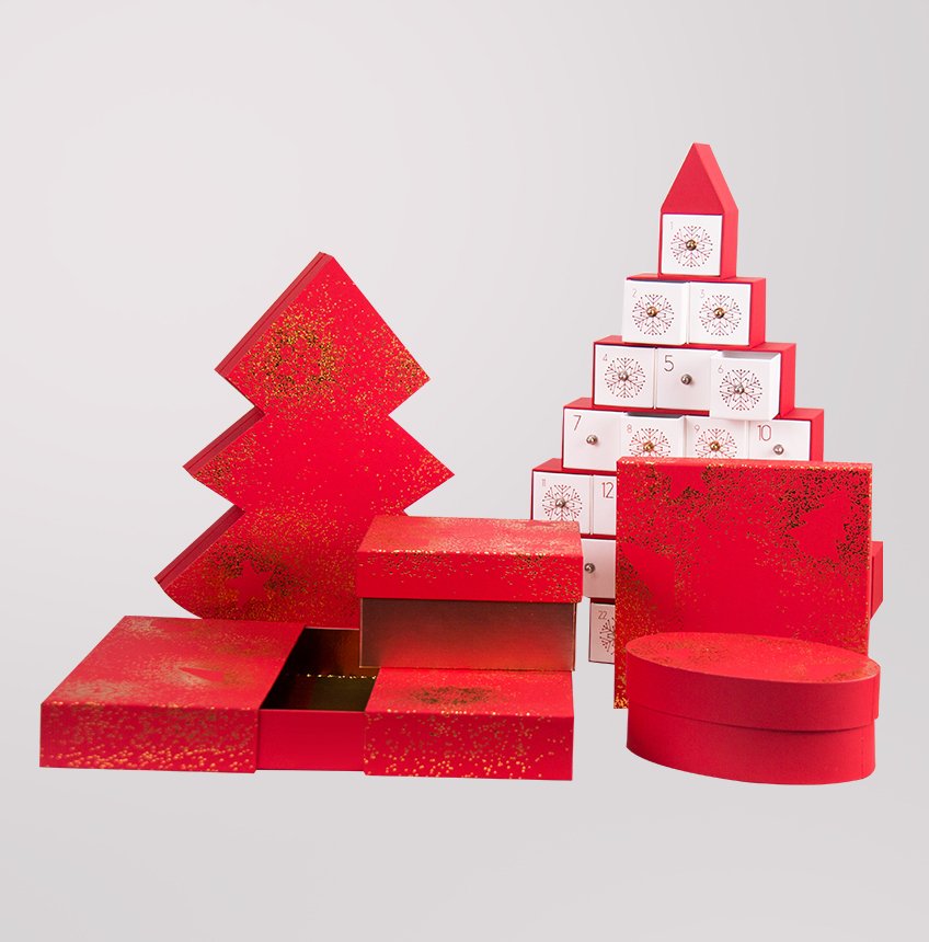Tree Shape Calendar Box