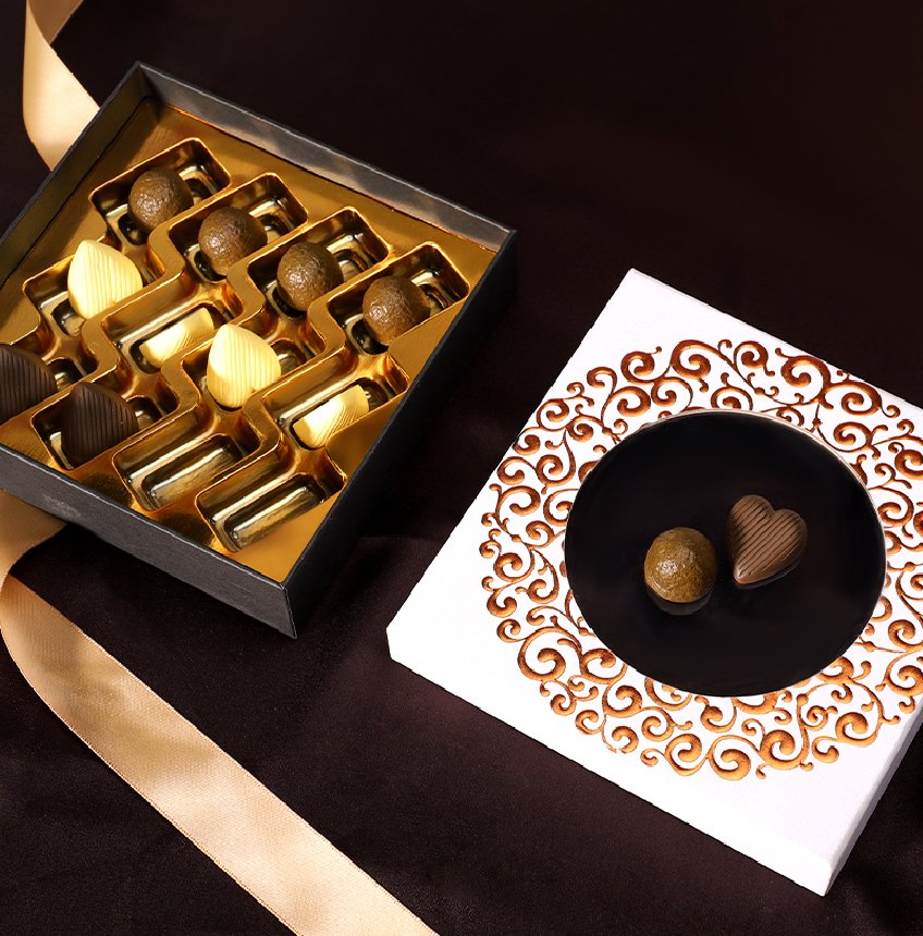 Two Piece Box with Textures