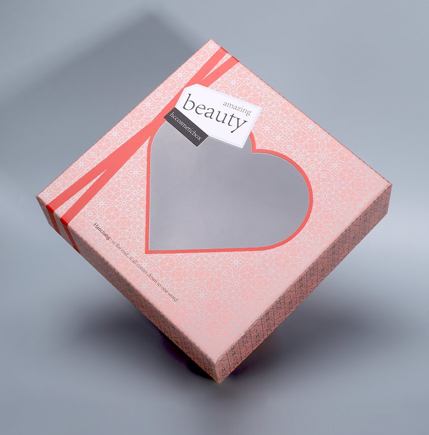 Gift Box with Clear Window