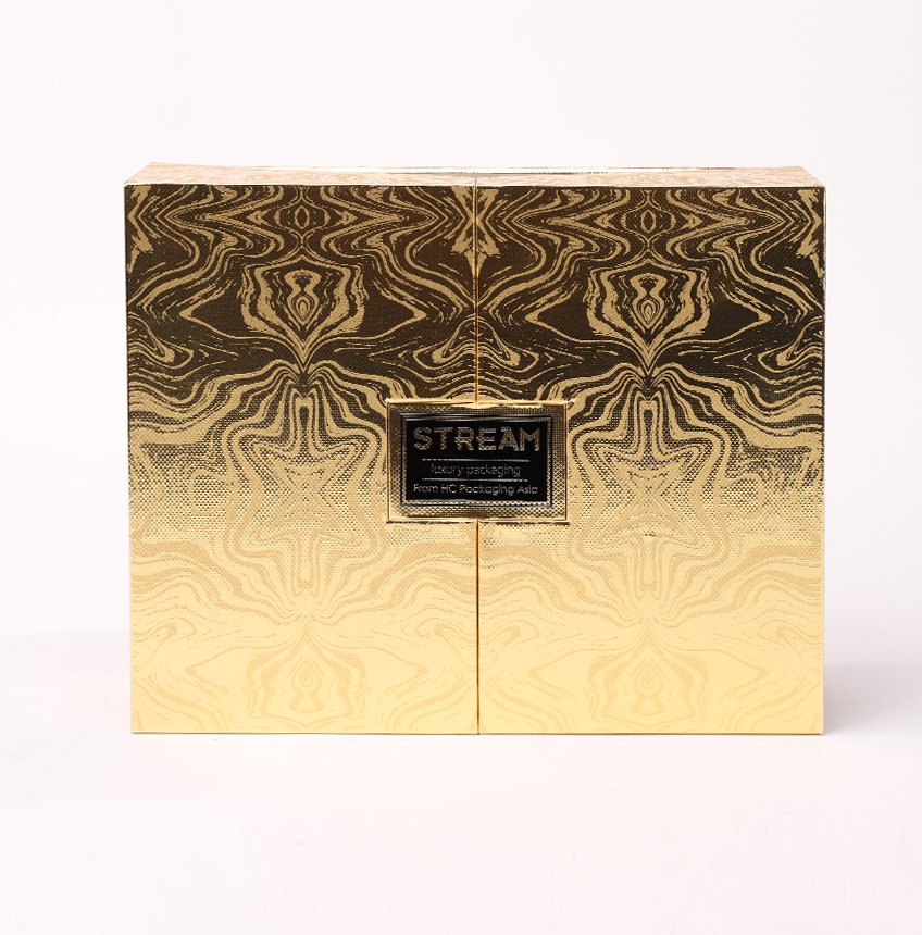 Gold Box with Patterns
