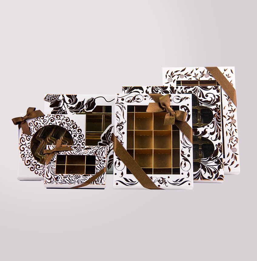 Two Piece Box with Textures