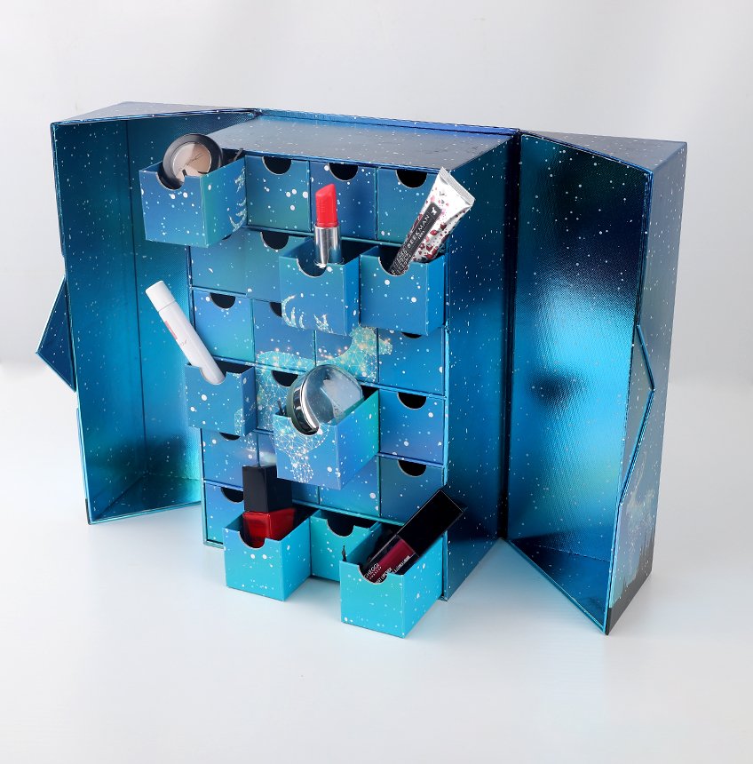 Christmas Calendar with 24 Drawers