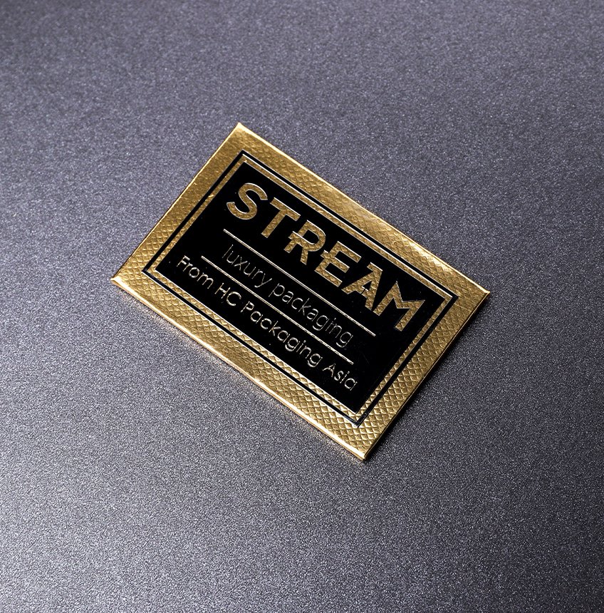 Gold Box with Patterns
