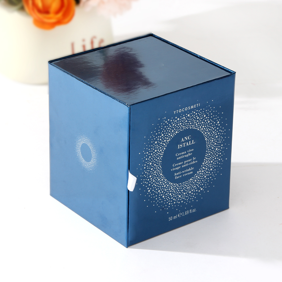 high-end lipstick gift box design square lipstick packaging box