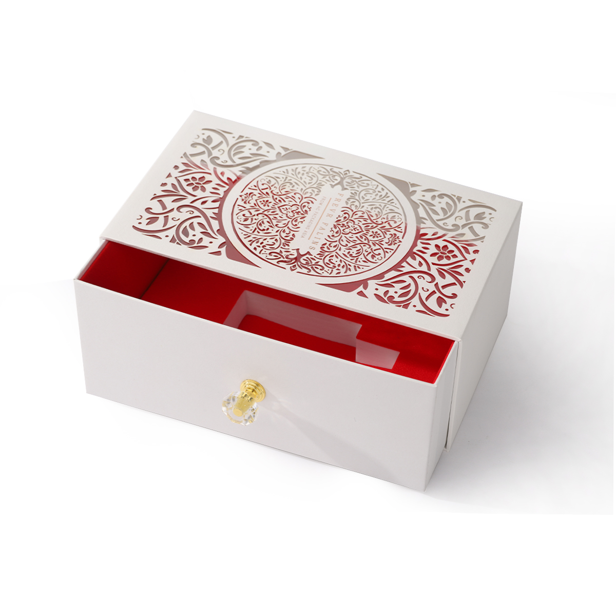 Customized Perfume hollow Gift Box Packaging