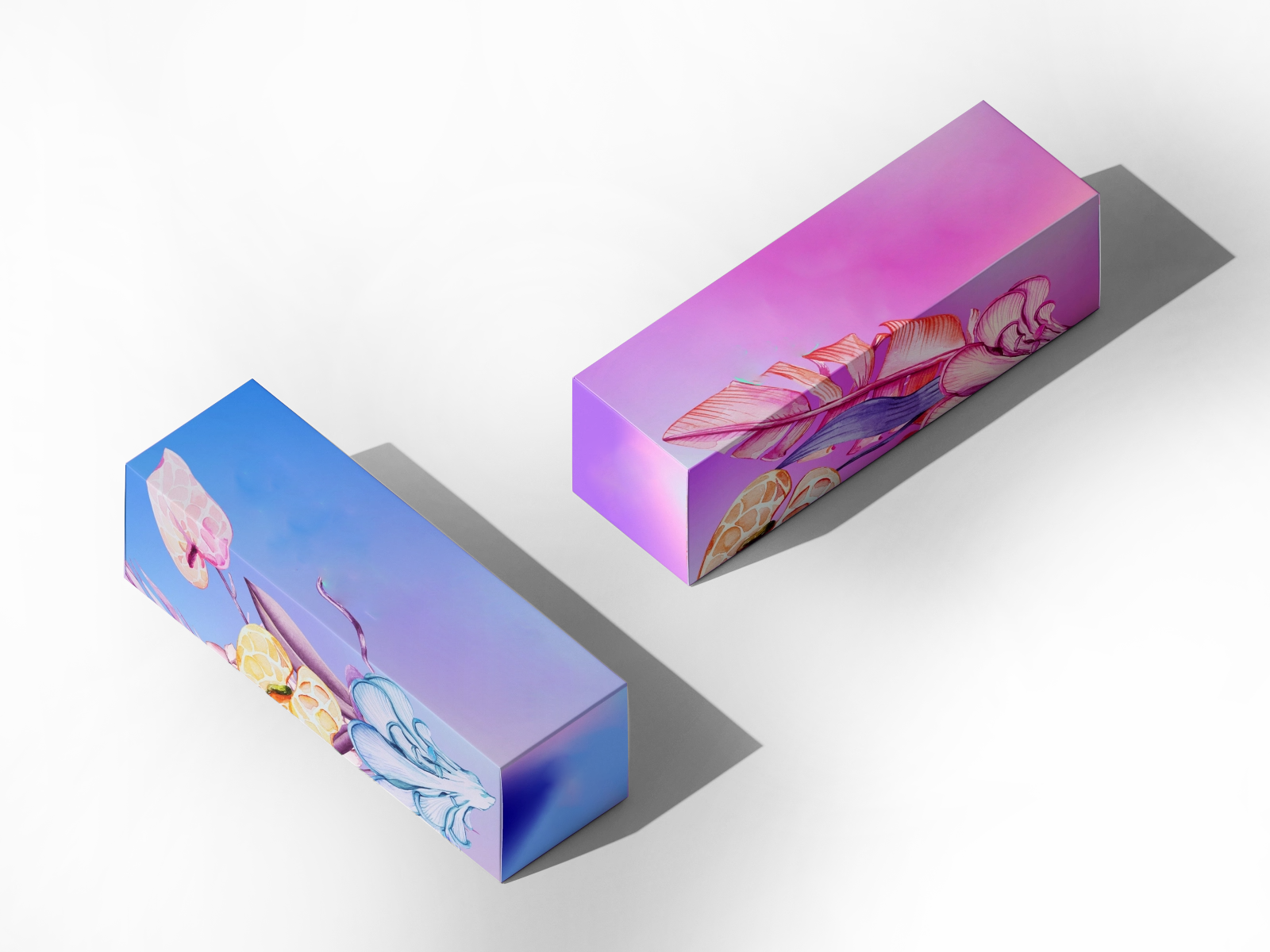 Eyeshadow cosmetic packaging customization