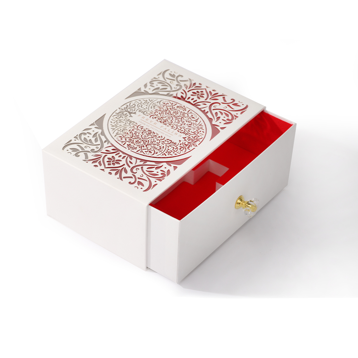 Customized Perfume hollow Gift Box Packaging