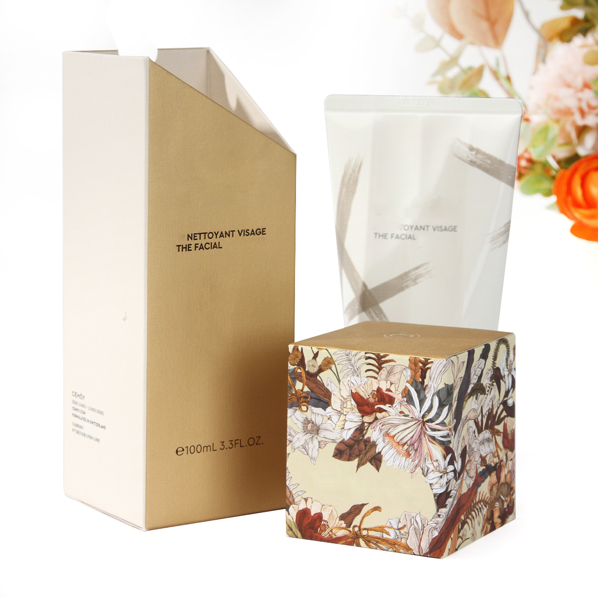 Cleaning Packaging card box custom
