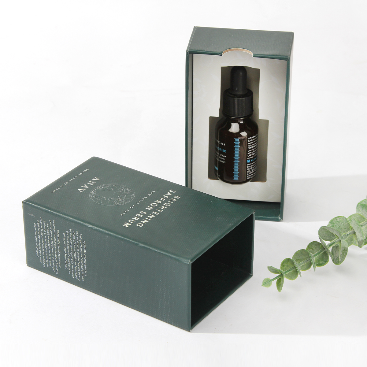 Black Skin Care Essential Oil Drawer Gift Box