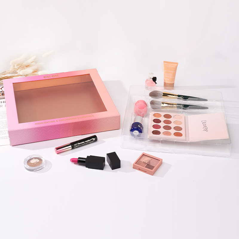 Makeup brushes Magnetic Box box with clear window