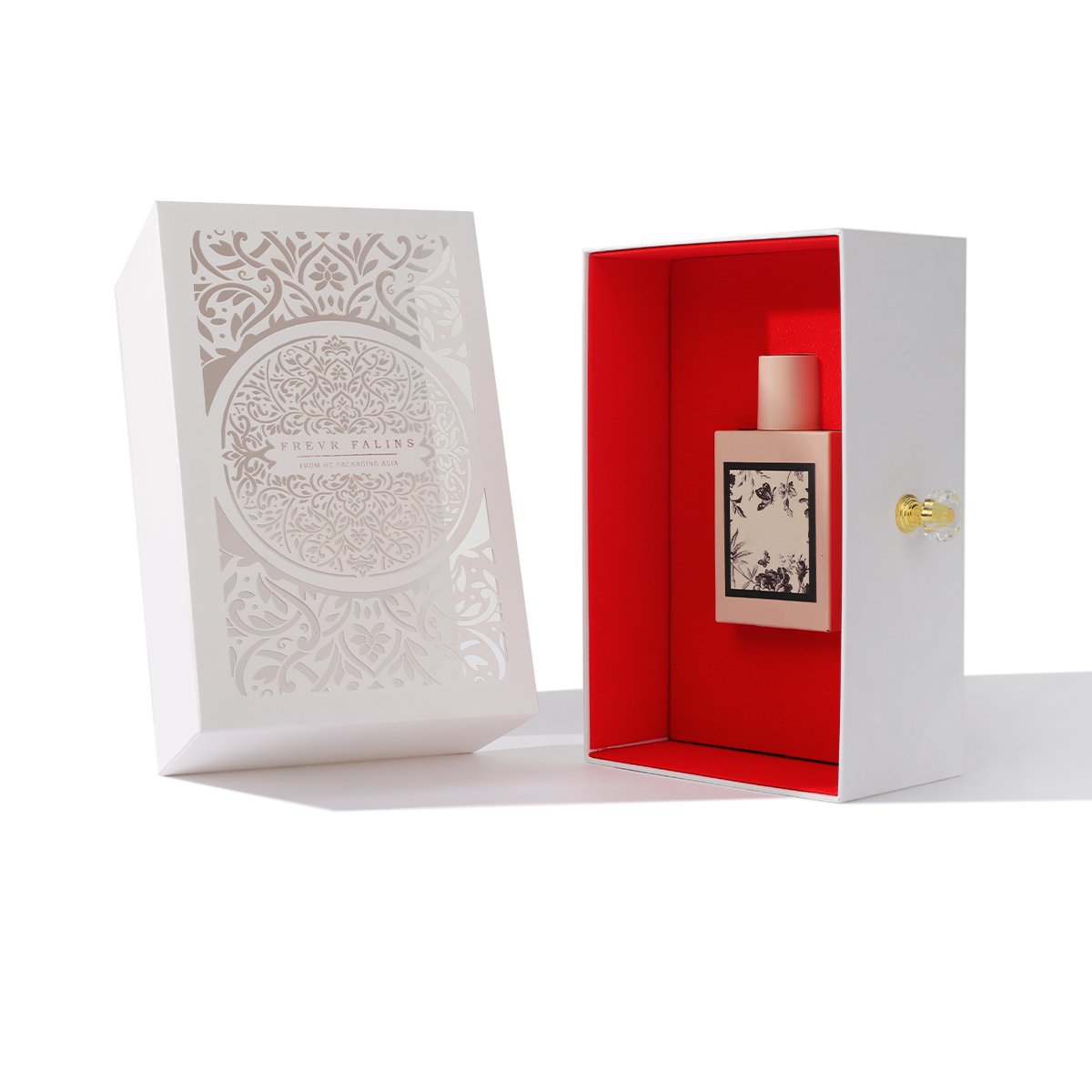 Customized Perfume hollow Gift Box Packaging