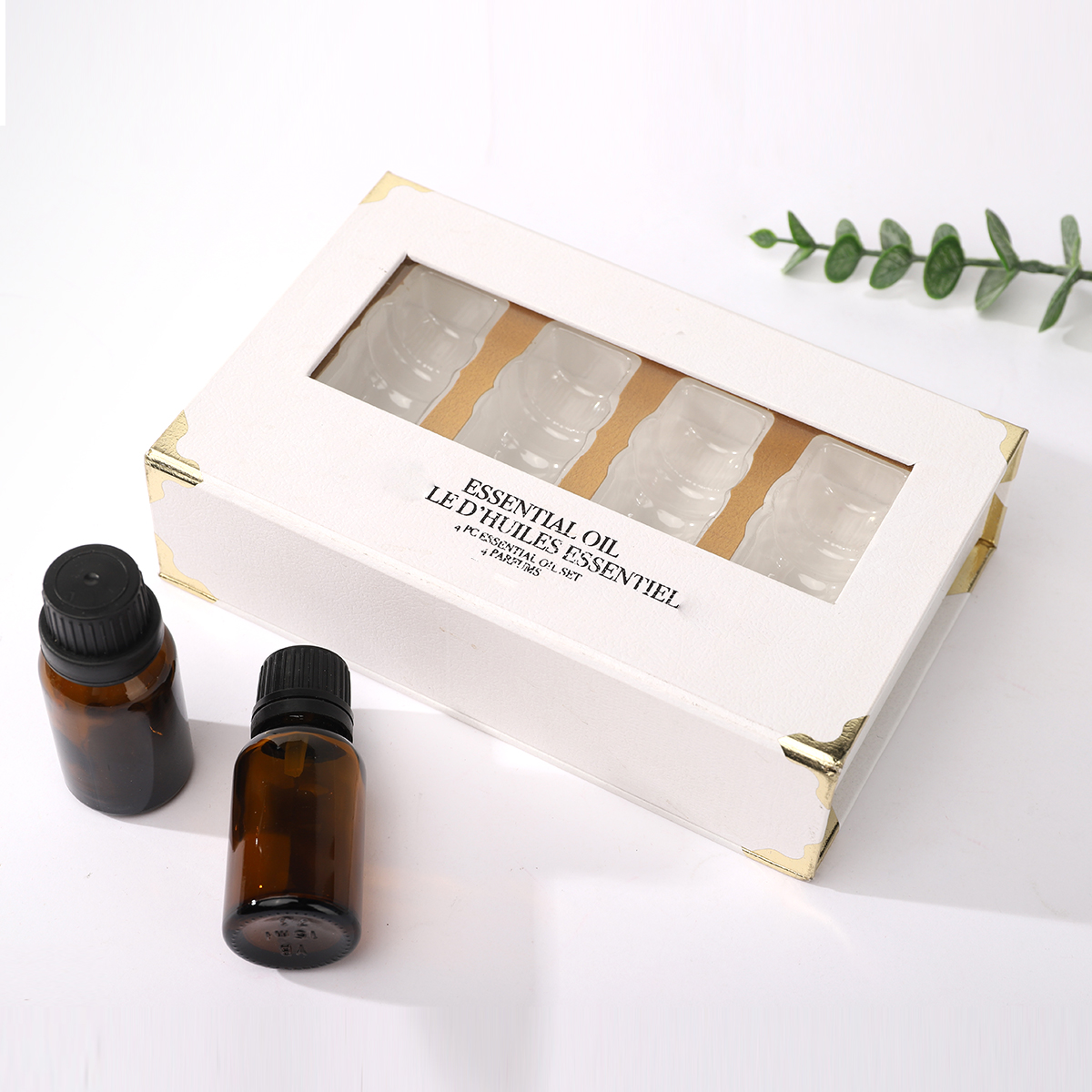 Magnetic packaging box Skin care essential oil magnet Box