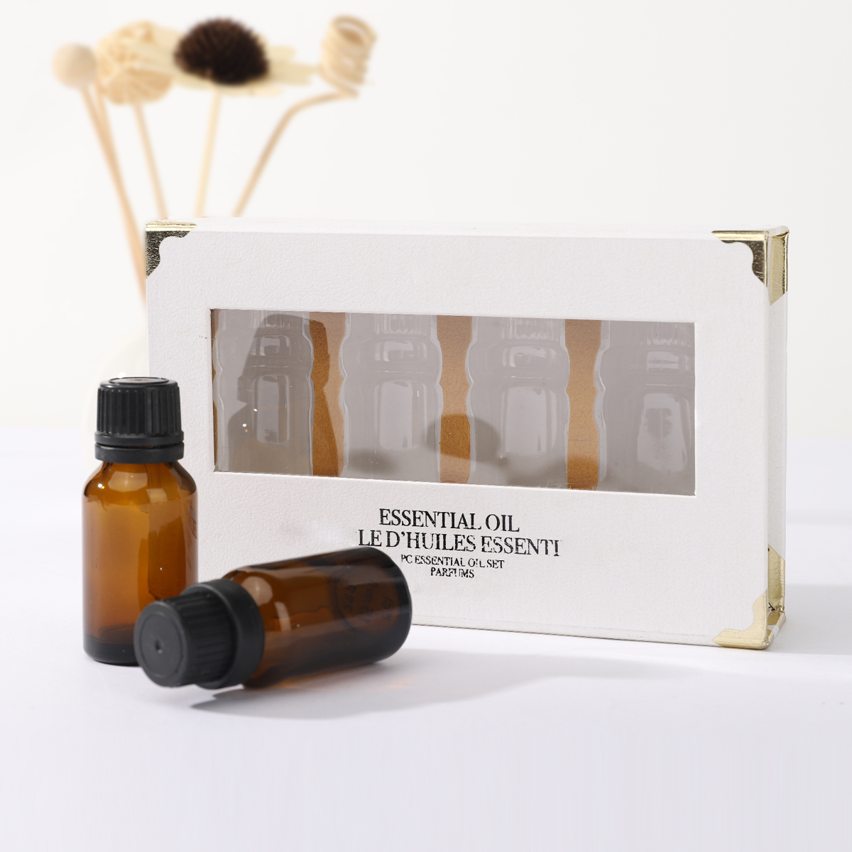Magnetic packaging box Skin care essential oil magnet Box