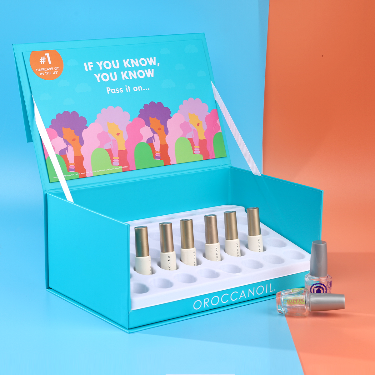 Nail polish gift box Custom nail box