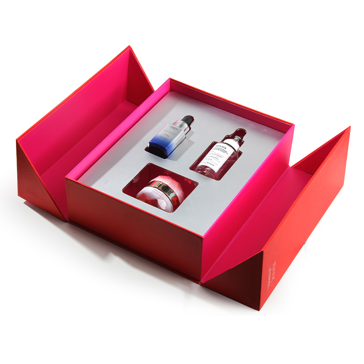 Double door skin care gift box set