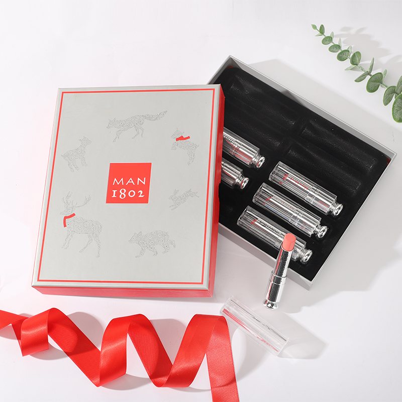 Lipstick 10 Small Sample Pink Lips Lipstick Gift Box Set 