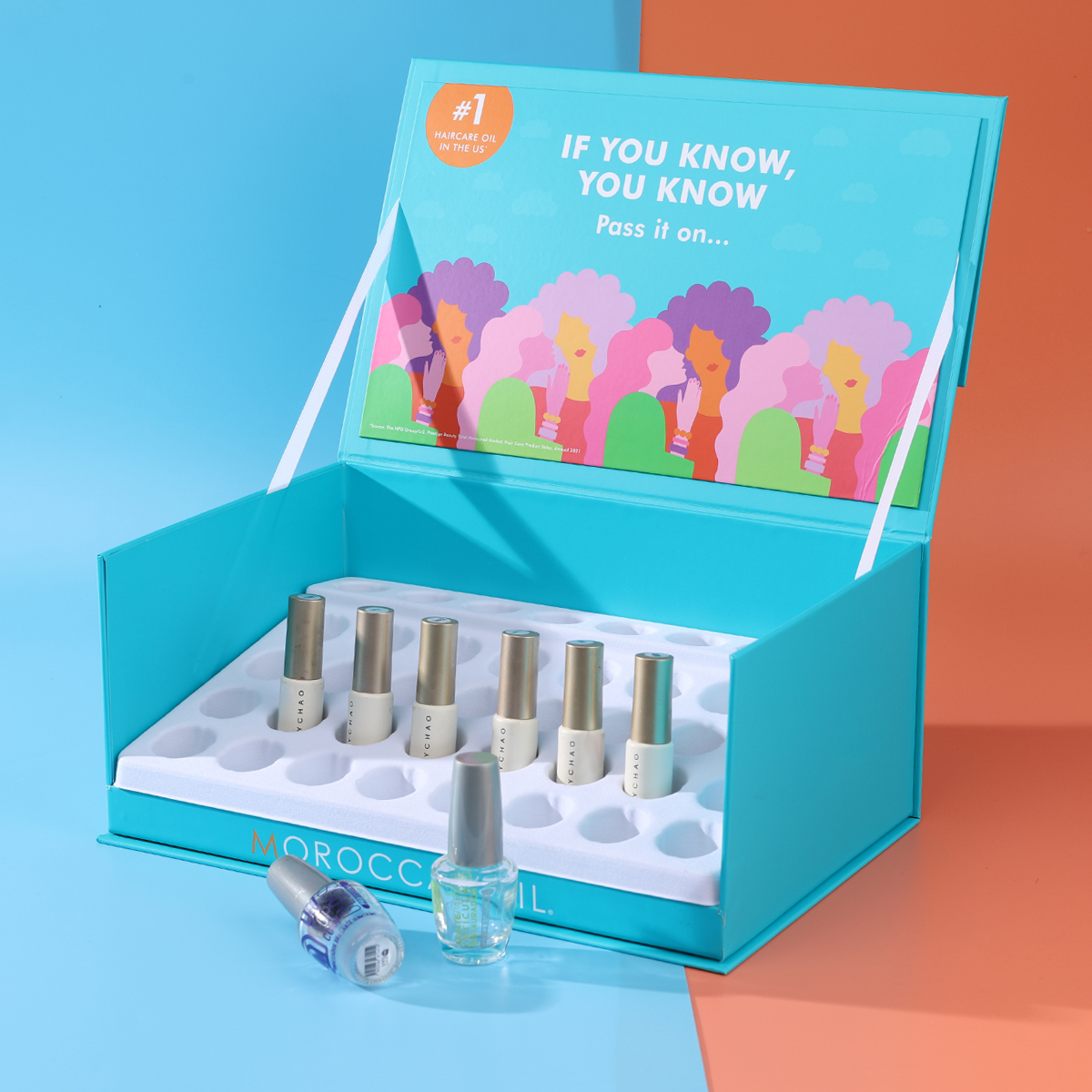 Nail polish gift box Custom nail box