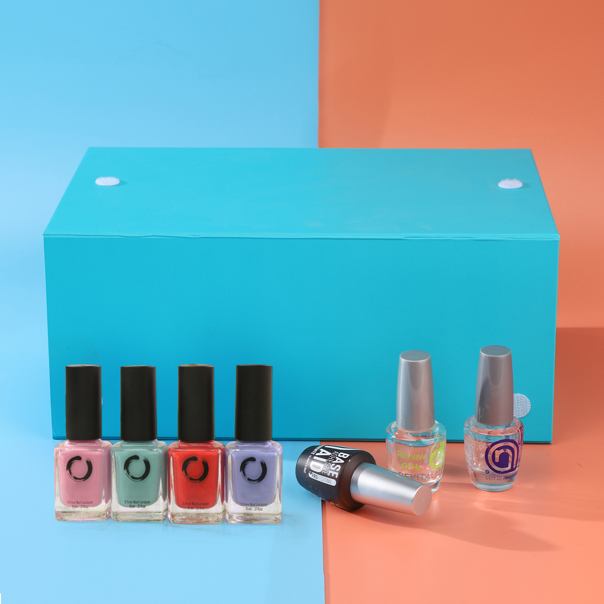 Nail polish gift box Custom nail box