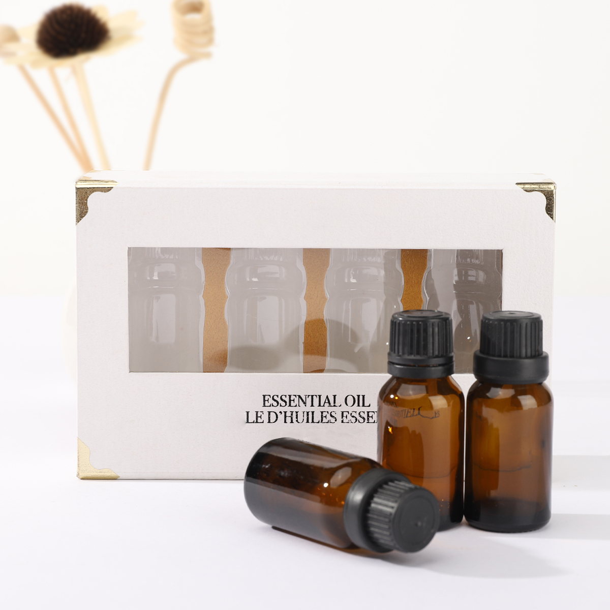Magnetic packaging box Skin care essential oil magnet Box