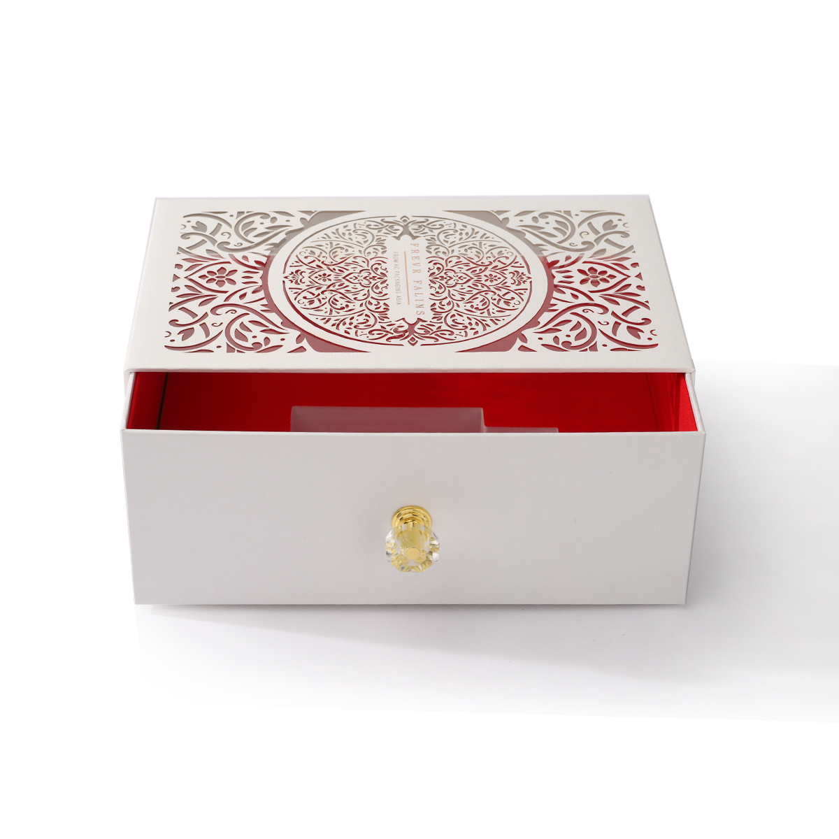 Customized Perfume hollow Gift Box Packaging