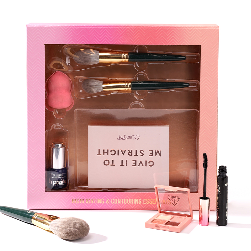 Makeup brushes Magnetic Box box with clear window