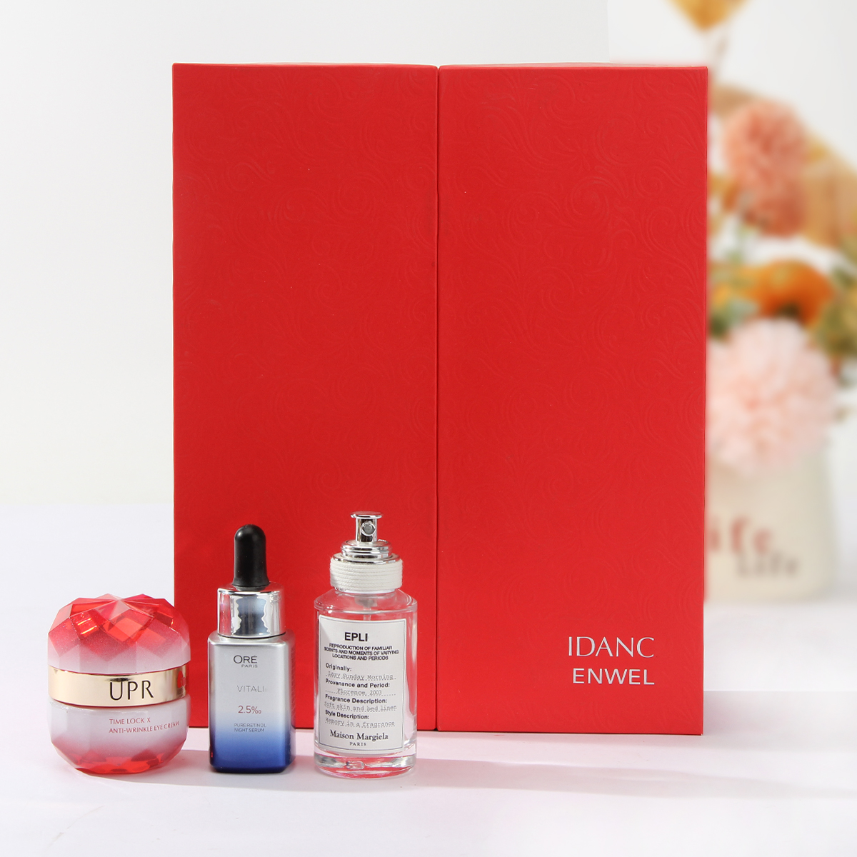 Double door skin care gift box set