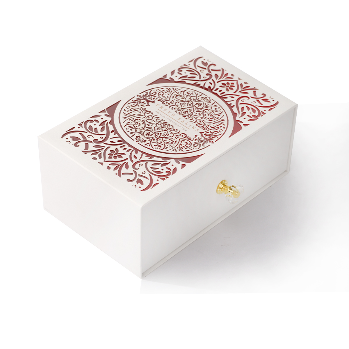 Customized Perfume hollow Gift Box Packaging
