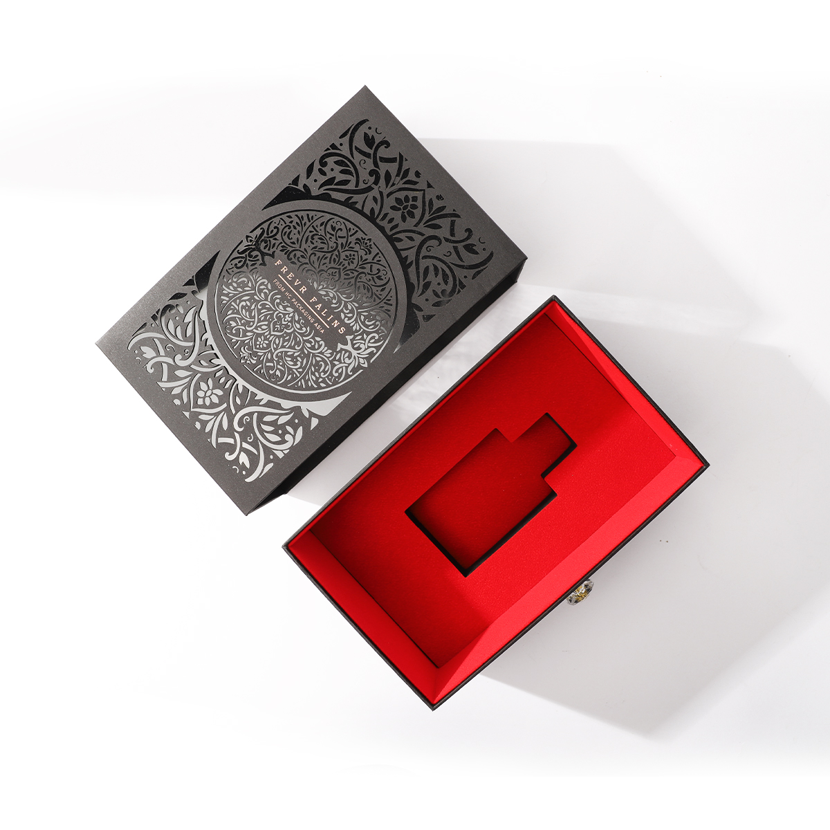 High-End Black Perfume Box Packaging