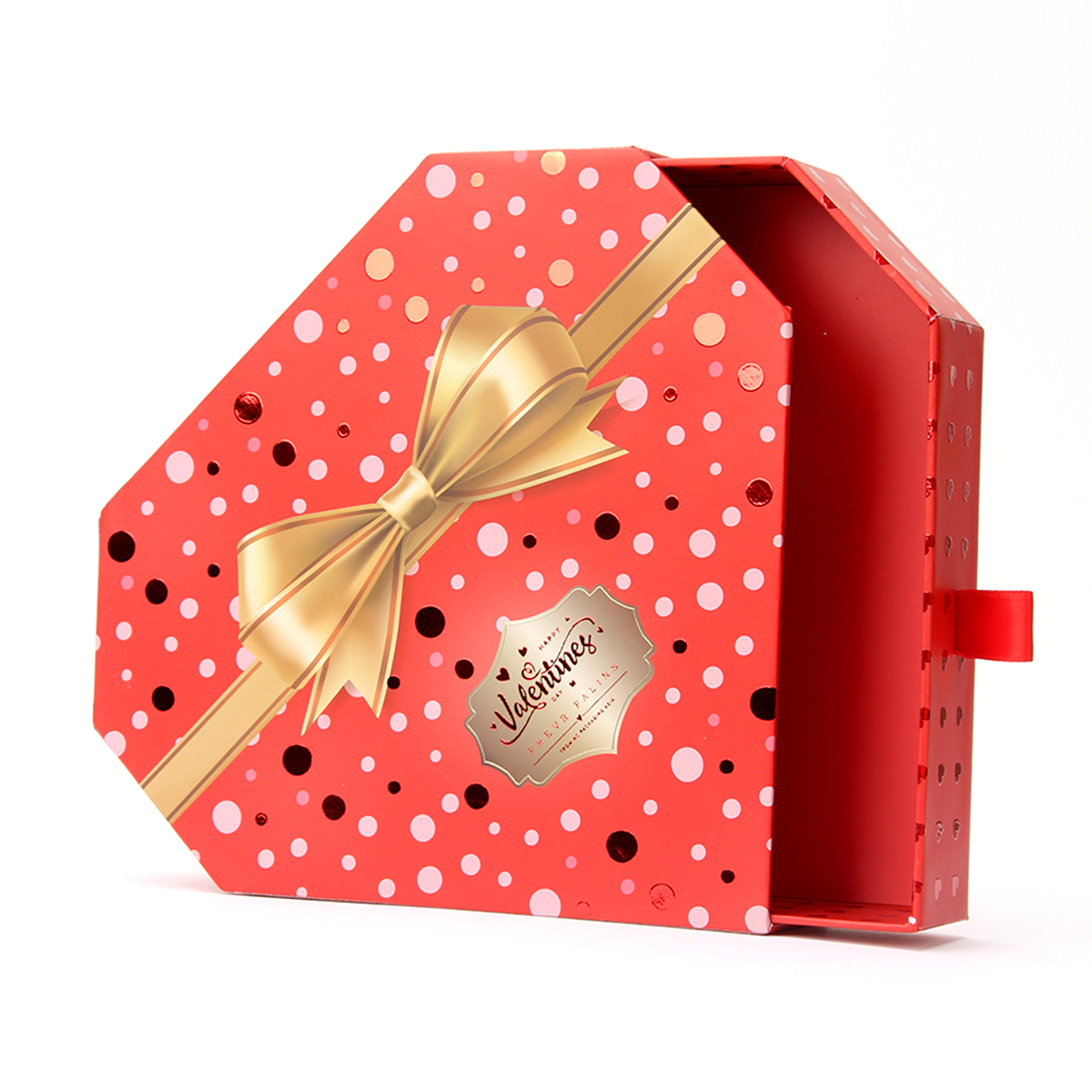 Heart-shaped lipstick packaging gift box