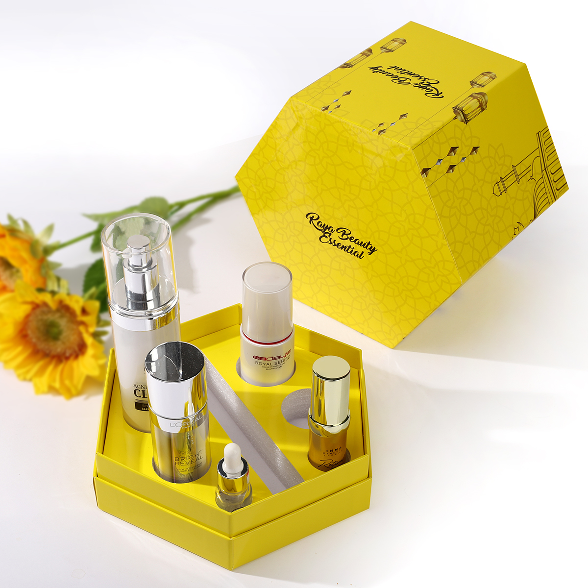 Multifunctional skin care packaging gift box