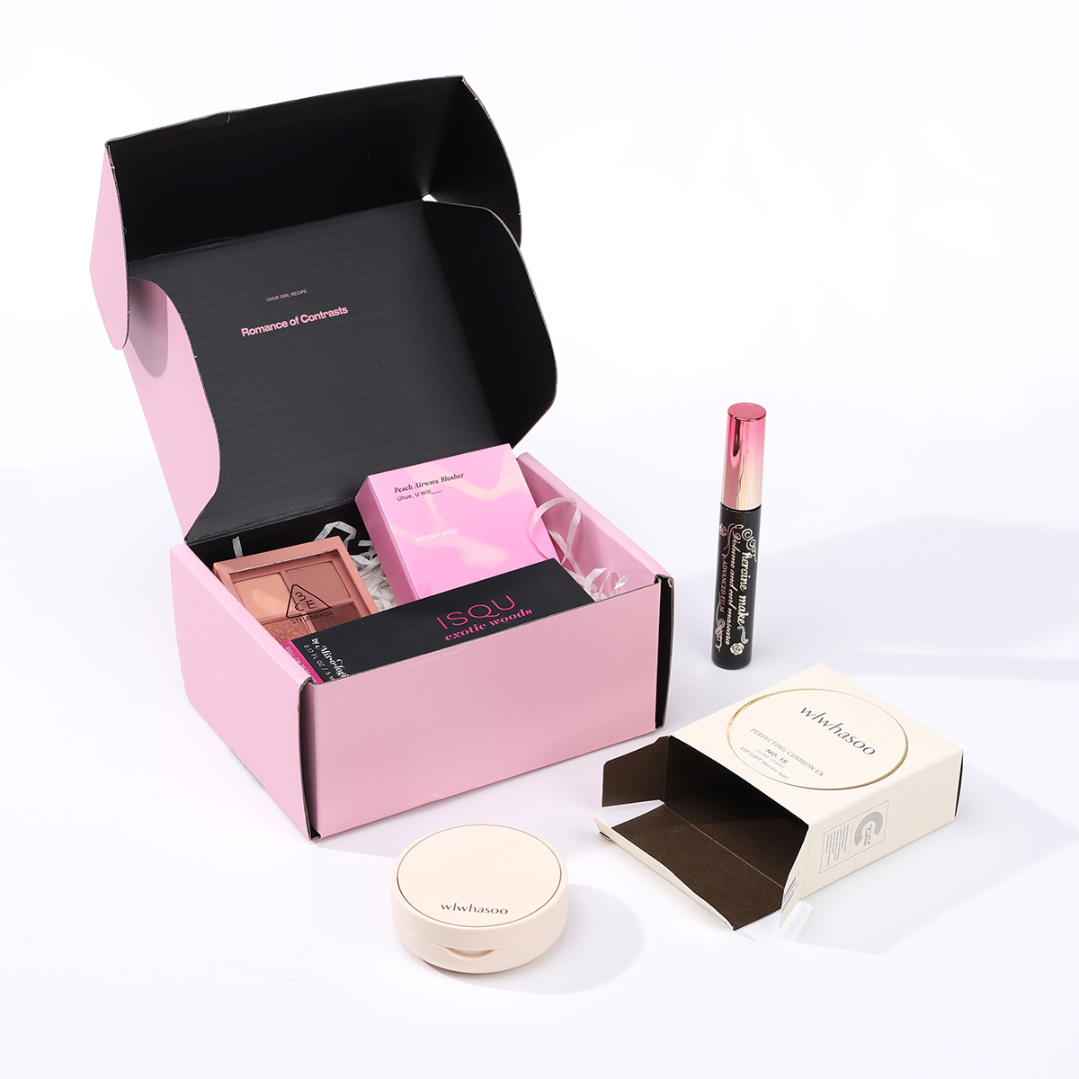 Makeup packaging set Corrugated box Paper Bag