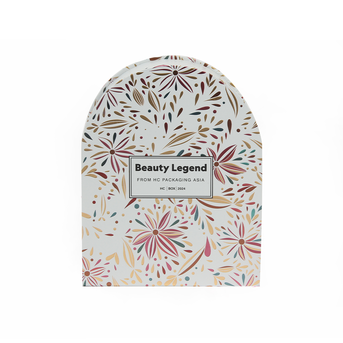 Perfume packaging box Horseshoe shape
