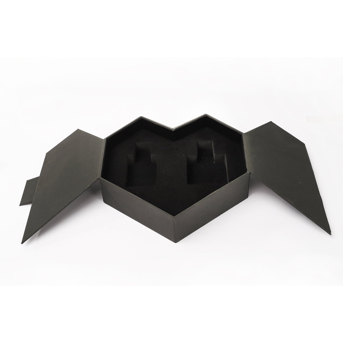 50ml perfume box Black fragrance packaging