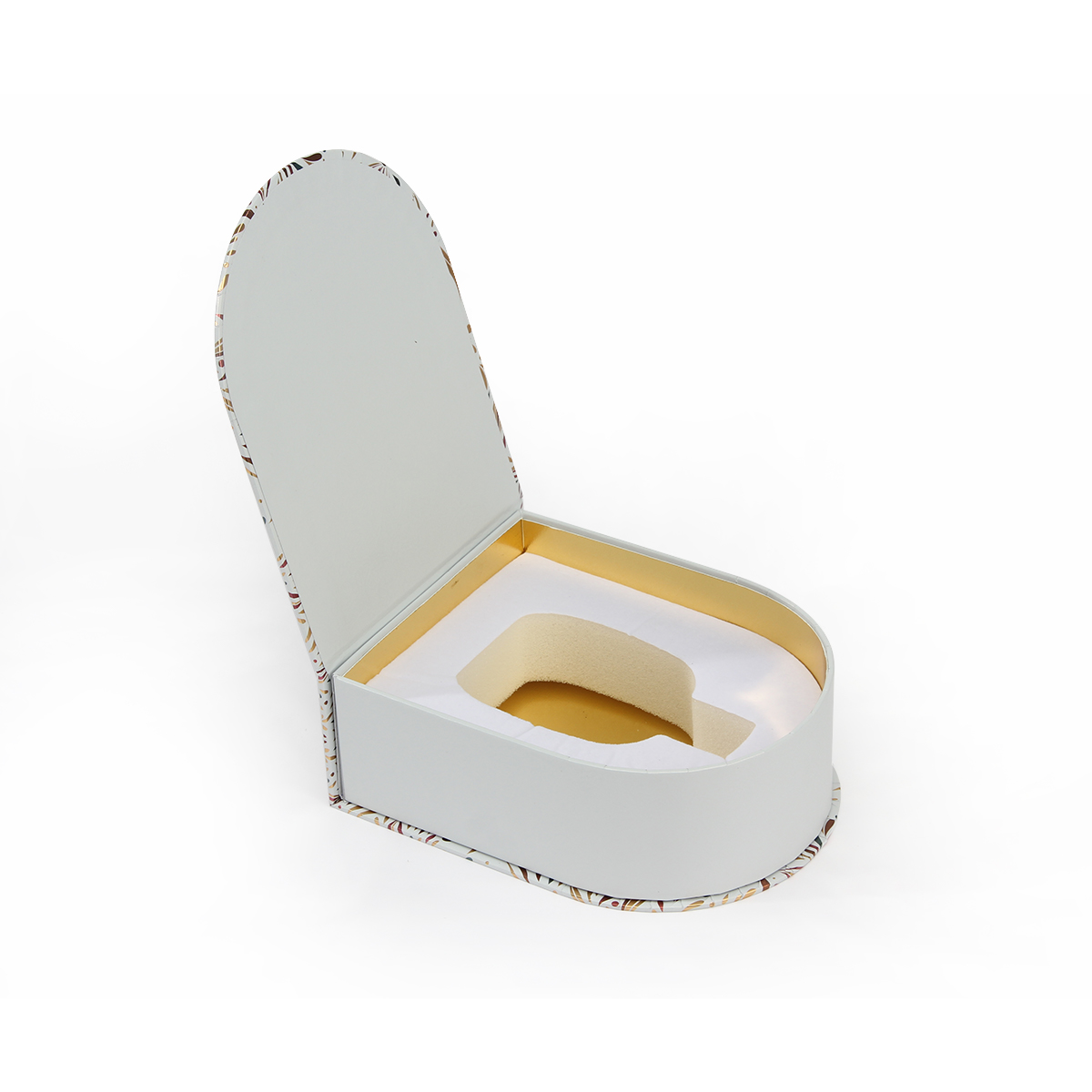 Perfume packaging box Horseshoe shape